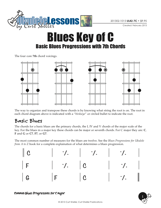 ukulele 12 bar blues chords