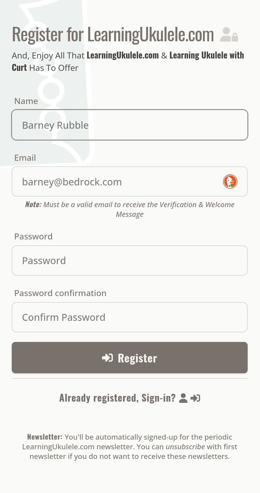 Register