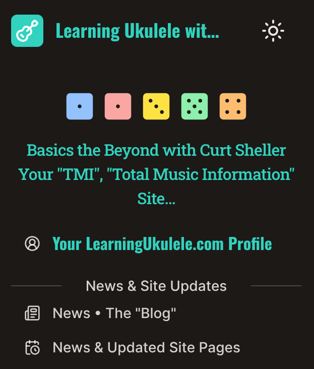 Profile Dark Mode